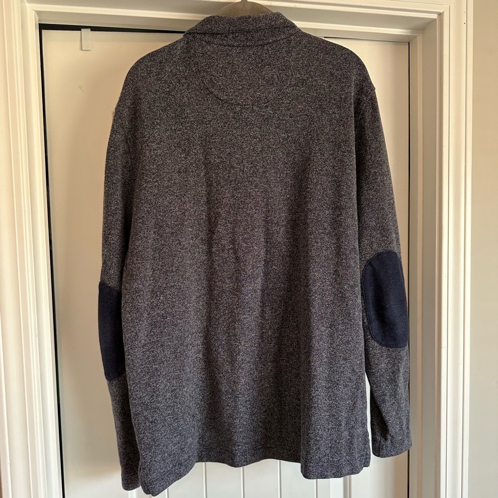 Men’s Jos. A. Bank Large Reserve Tailored Fit quarter zip pullover shirt jacket - Picture 2 of 6